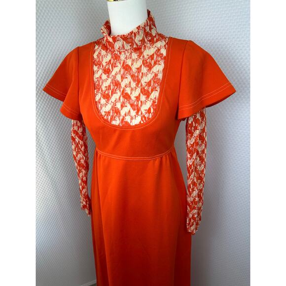 Patricia Fair True Vintage 1960s Long Maxi Dress Groovy - Picture 7 of 16